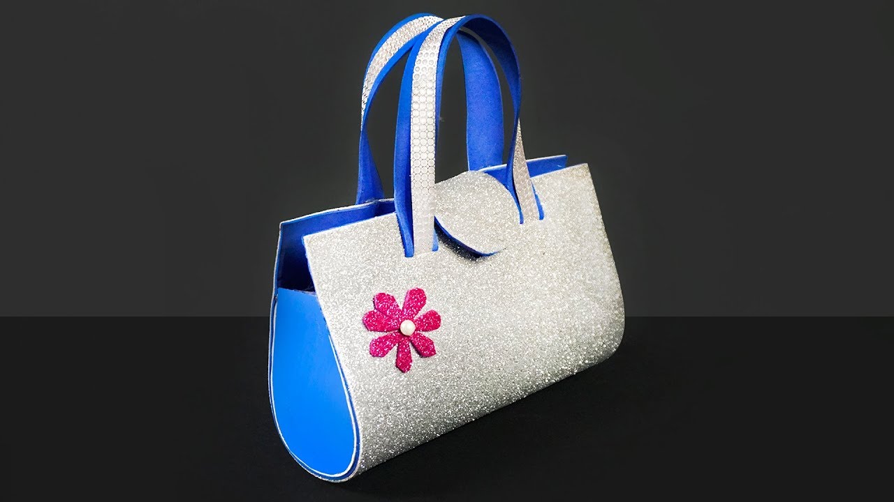 How to Make Glitter Foam Sheet Clutch Bag | Clutch Purse | Women Clutch Bag Tutorial
