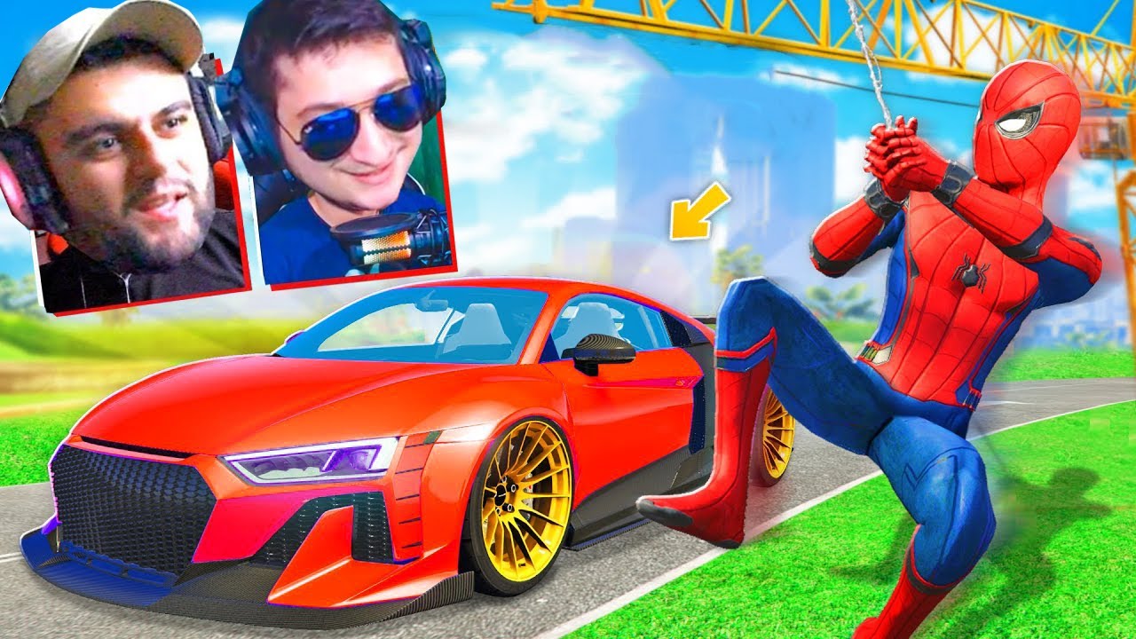 დამალე სპაიდერმენის მანქანები GTA5 ში!