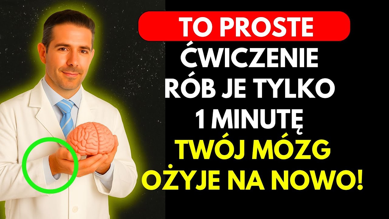 Wykonuj To Ćwiczenie Przez 1 Minutę Dziennie, A Odzyskasz Pamięć Jak Nigdy Dotąd.