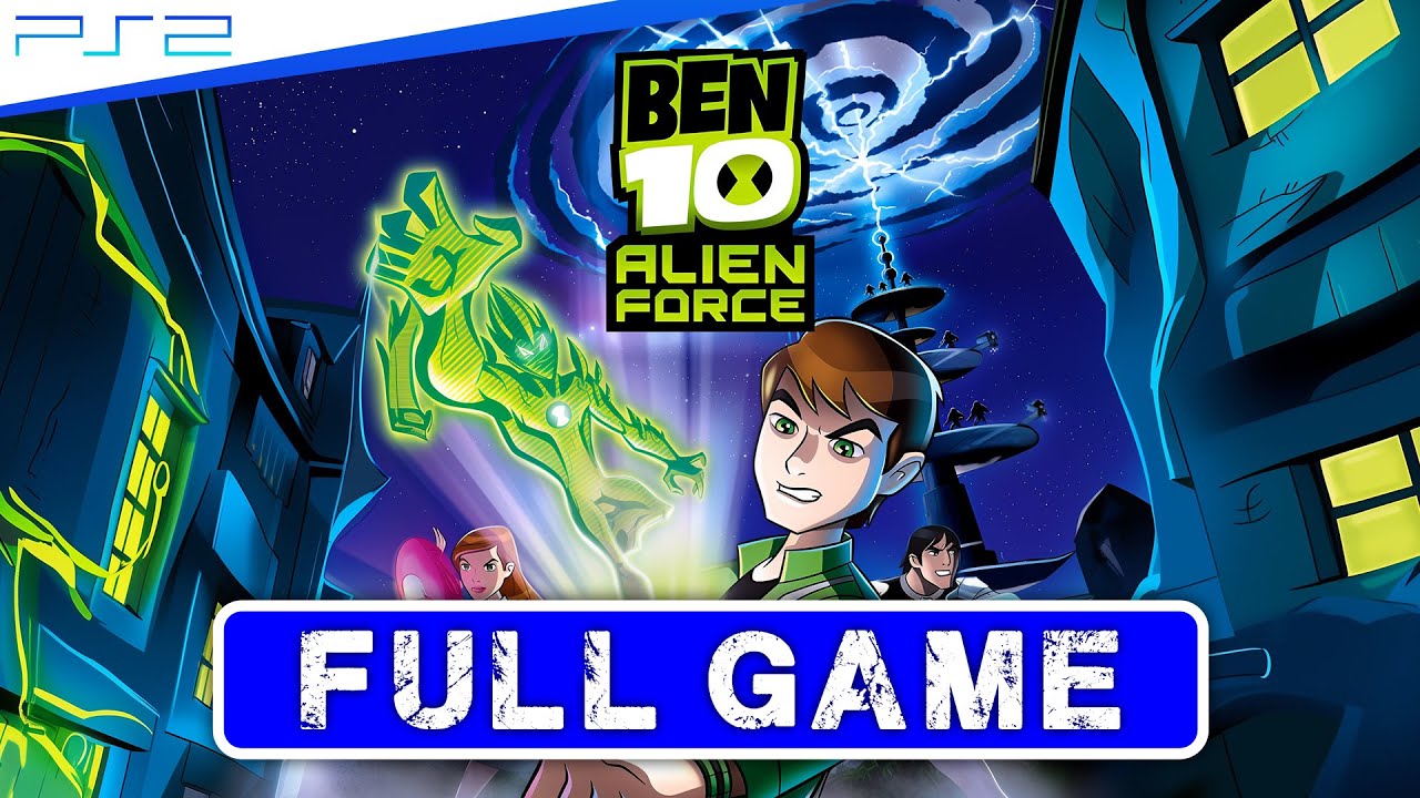 Ben 10: Alien Force (PS2) - Full Game Walkthrough Gameplay (1080P) - No Commentary