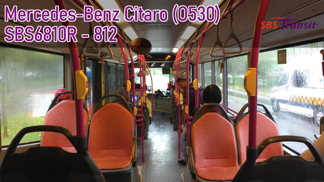 SBS Transit Mercedes-Benz Citaro (O530 C1F) [Batch 2] - SBS6810R on 812