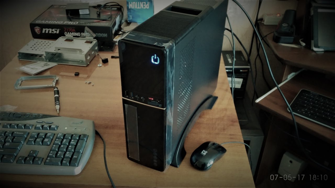 Обзор корпуса Inter-Tech IT-607 и сборка ПК