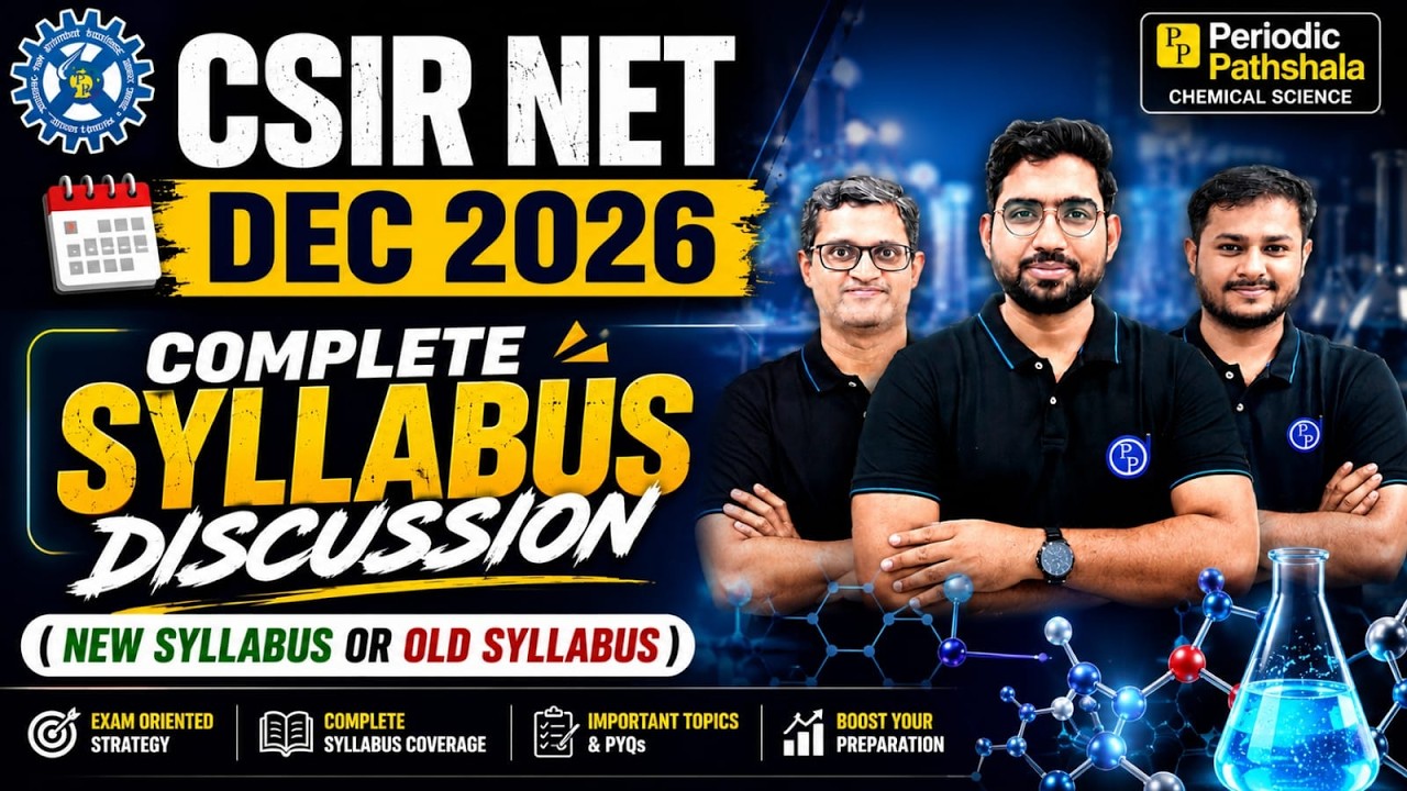 🚨 CSIR NET December 2026 | Complete Syllabus Discussion | New Syllabus or Old? | Chemical Science 🎯