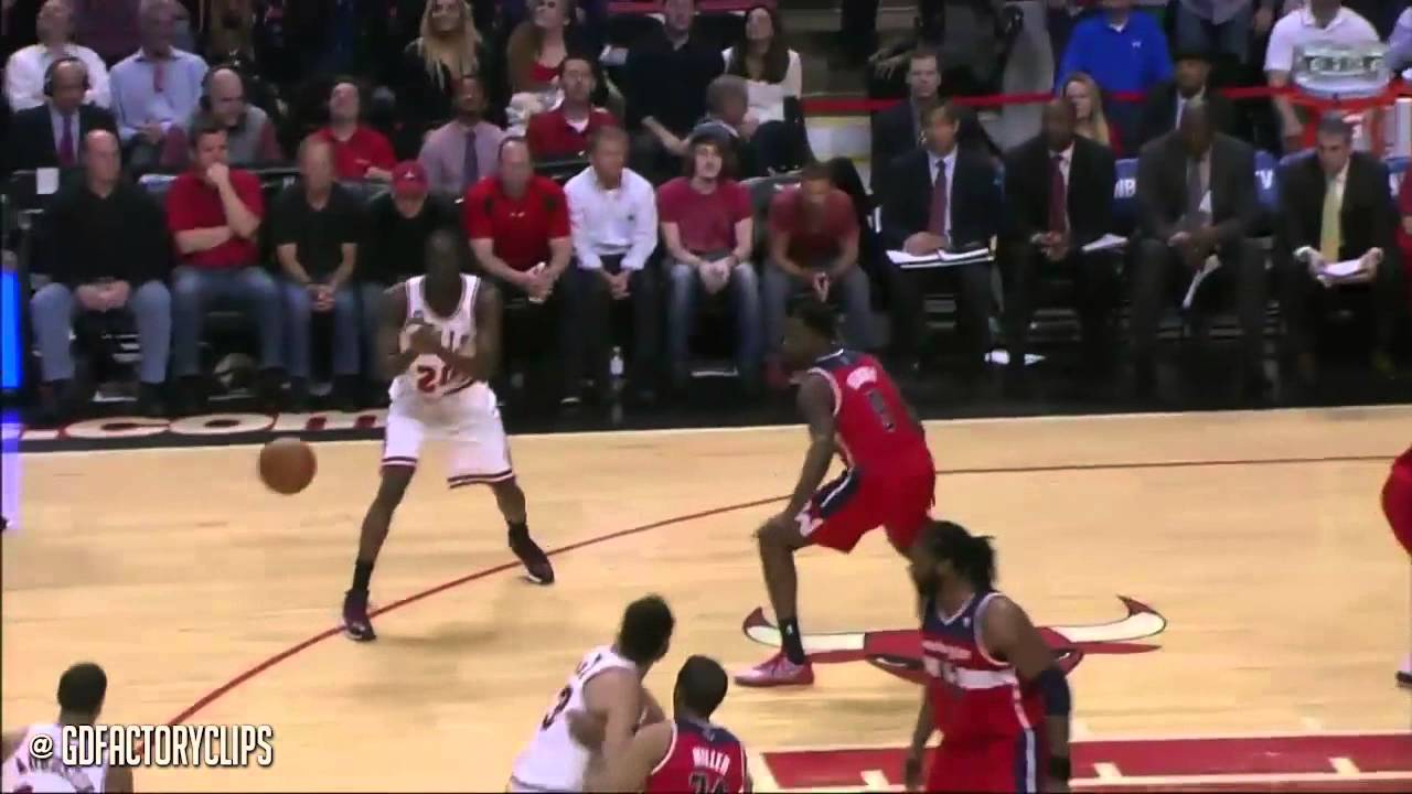 D.J. Augustin & Taj Gibson Full Combined Highlights vs Wizards - 2014 Playoffs East R1G2