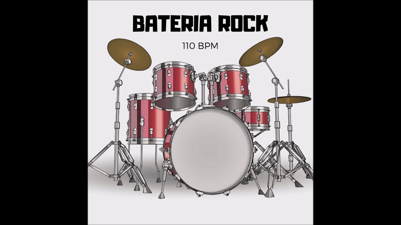 Bateria Rock 110 bpm - Drum Track