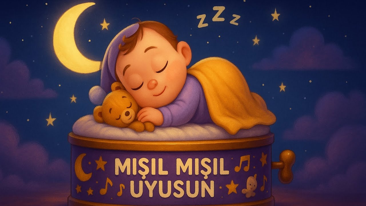 Mışıl Mışıl Uyusun 🌜&ndash; Ninni | Bebekler İ&ccedil;in Uyku M&uuml;ziği | Bıdık &Ccedil;ocuk Ninnileri