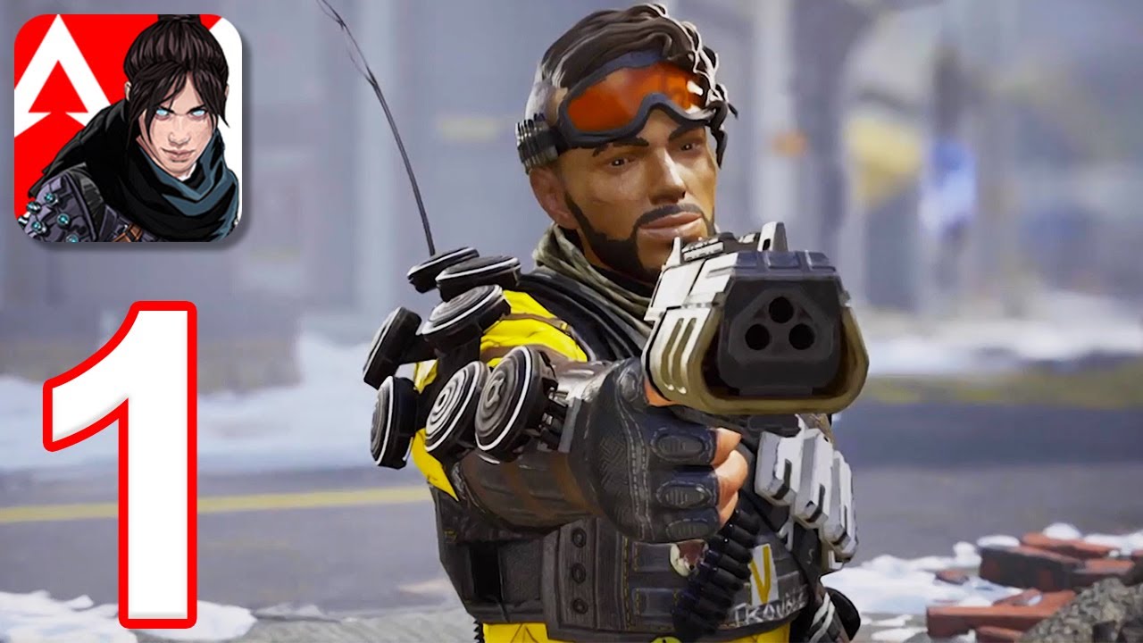 Apex Legends Mobile &mdash; Прохождение игры, часть 1 &mdash; Введение и обучение (iOS, Android)