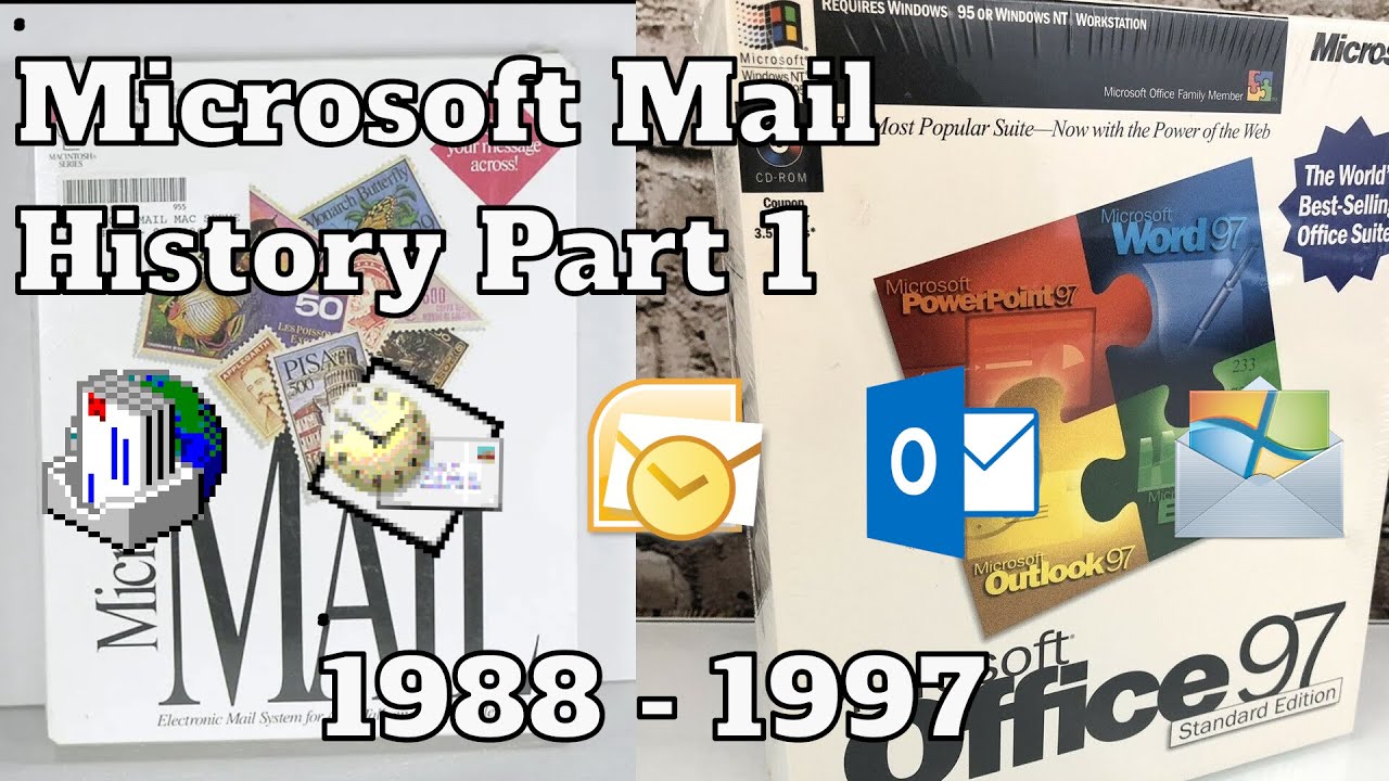 История Microsoft Mail, часть 1 (1988-1997)
