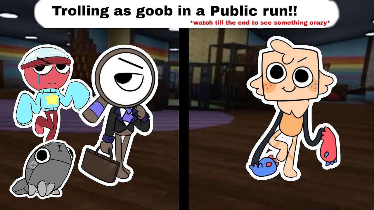 TROLLING AS GOOB IN A PUBLIC RUN!! 😈🔥 (No greifing btw) 