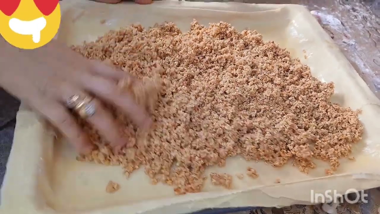 بقلاوة موررقة 😍ساهلة وبحشو طري ومعسل و جد راقي ❤️💪