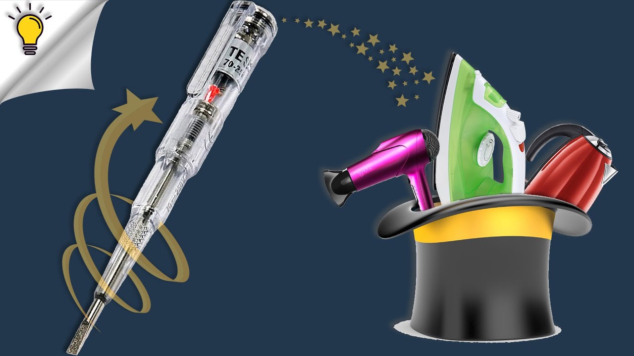 Magic screwdriver - indicator. Essential in every home.