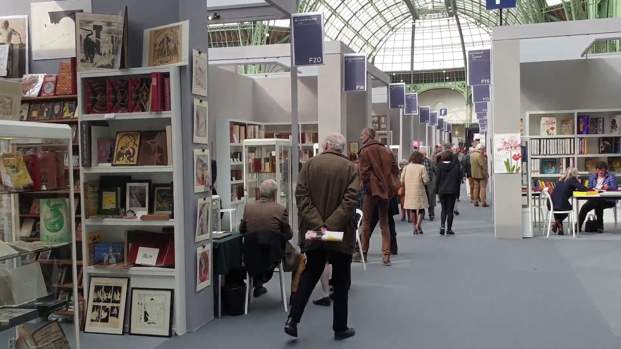 BIBLIORARE. Salon du livre rare et précieux Paris Grand Palais avril 2019.