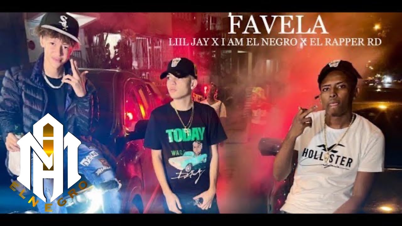 I Am El Negro - Favela Ft. Liil Jay, El Rapper RD | Video Oficial |