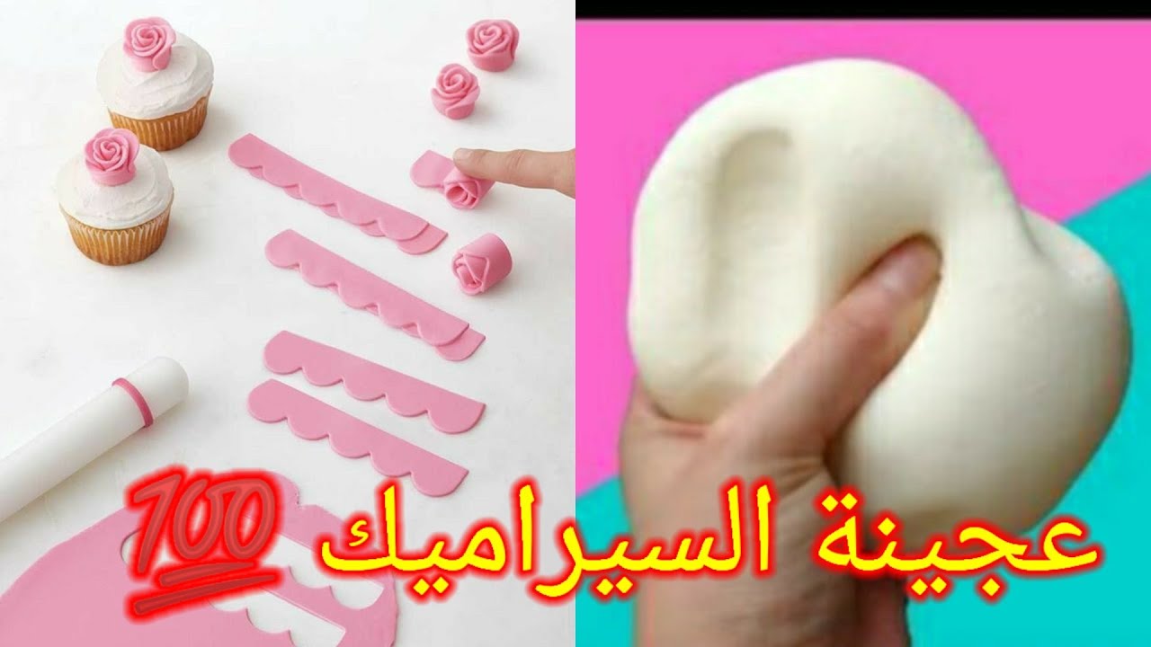 طريقة عجينة السيراميك على البارد سهلة جدااا و ناجحة 💯و ازاى تصلحى عيوبها ازاى تلوينها Airdry clay