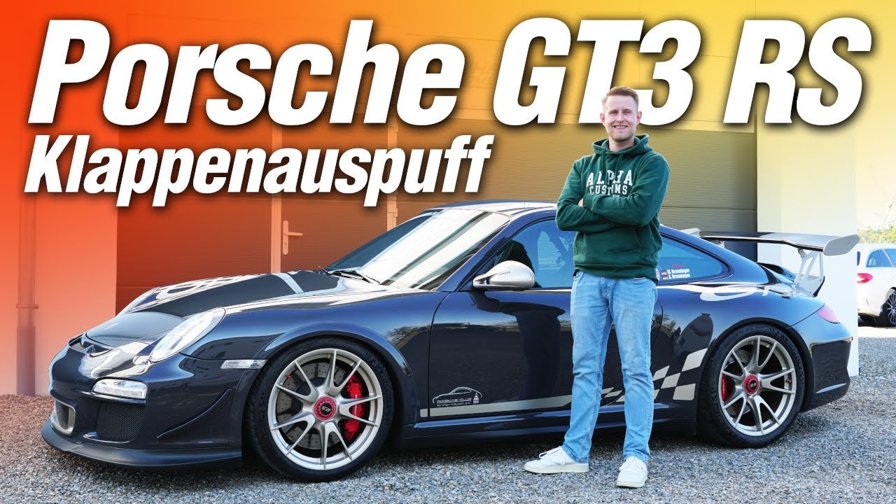 Porsche 997 GT3 RS mit Alpha Customs Klappenauspuff | PURER SOUND!
