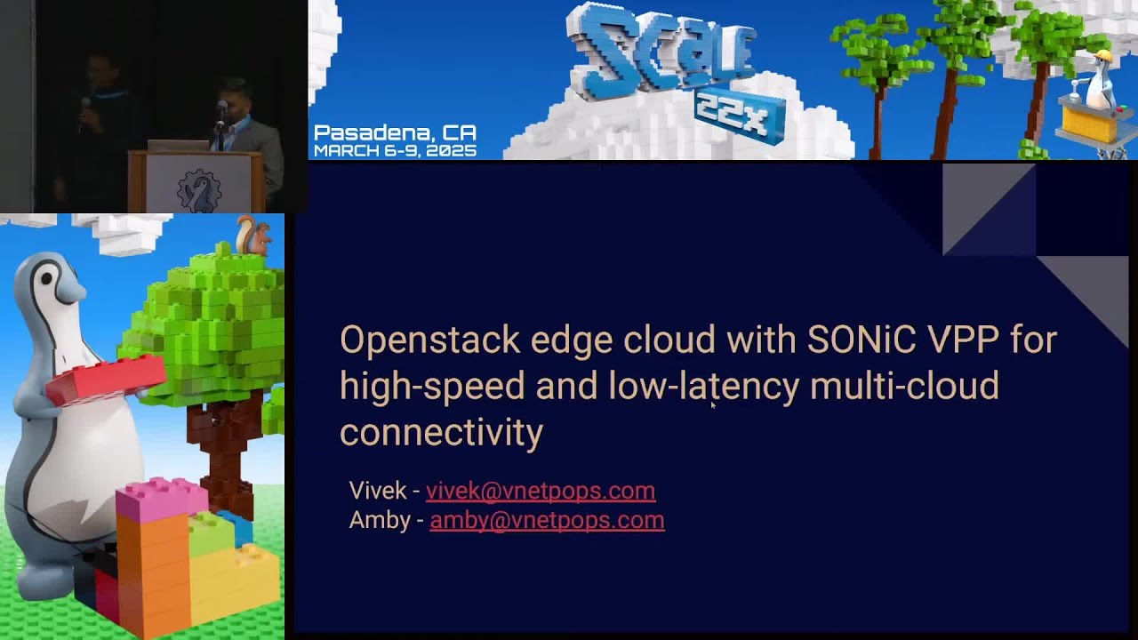 Периферийное облако OpenStack с SONiC VPP для высокоскоростного и малозадерживаемого многооблачно...