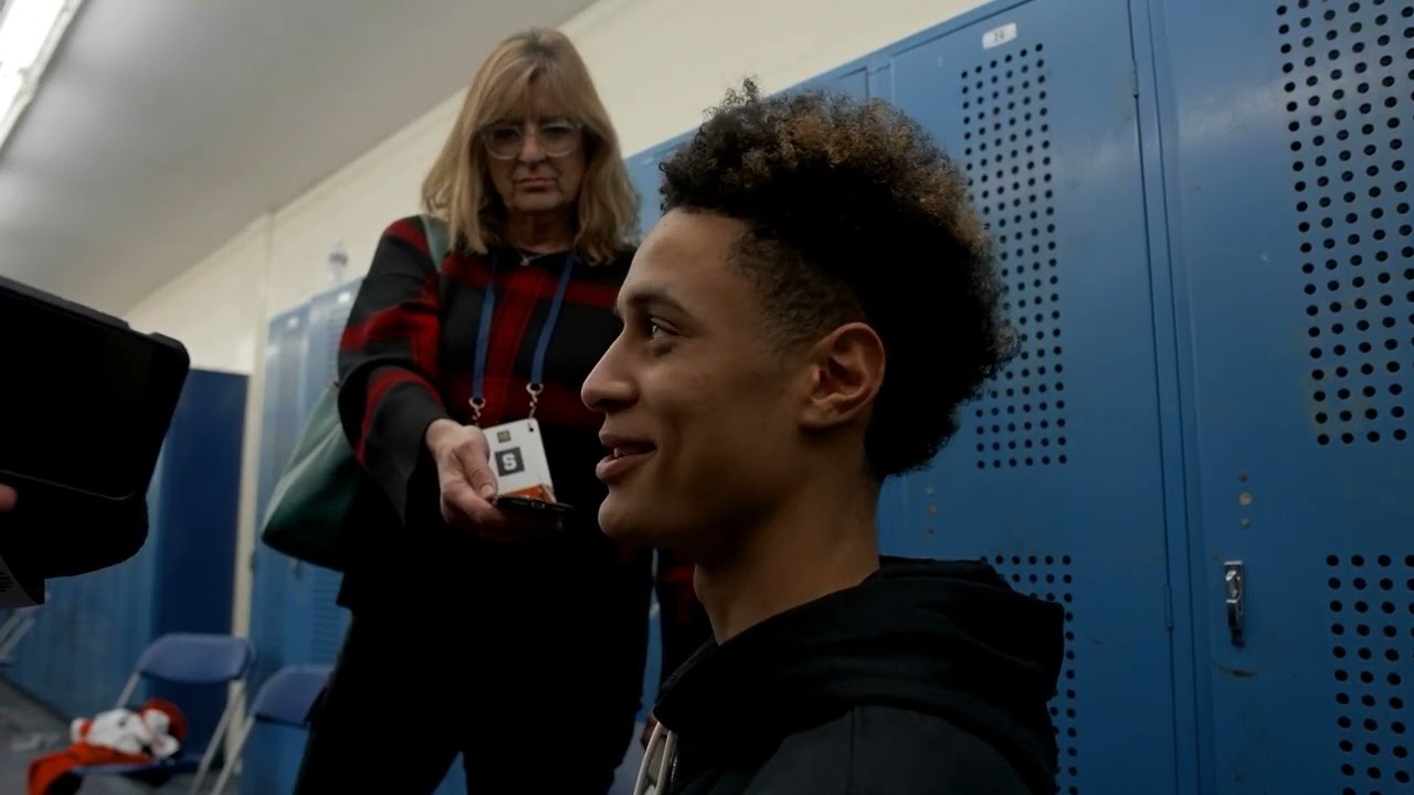 Jesse Edwards Postgame at Notre Dame