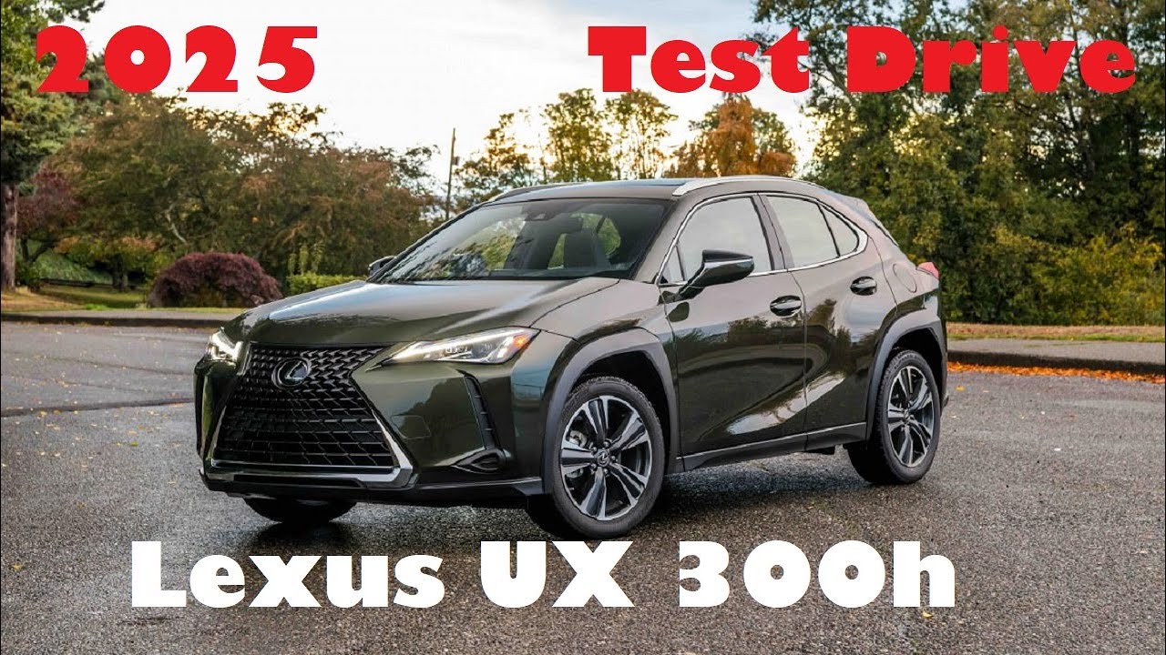 2025 Lexus UX 300h (2.0 Hybrid 199 hp) | POV Test Drive