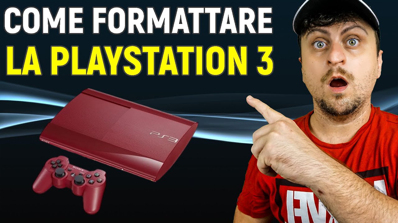 come formattare la ps3 [AL MEGLIO] nel 2024