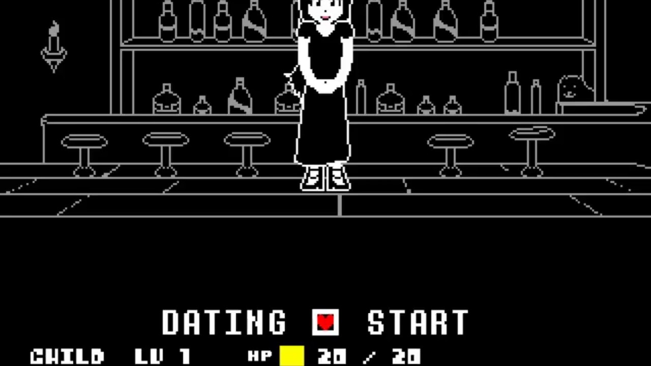 [unitale]Adventuretale Date with Eilly&...Claribel pacifist battle?[undertale fangame]