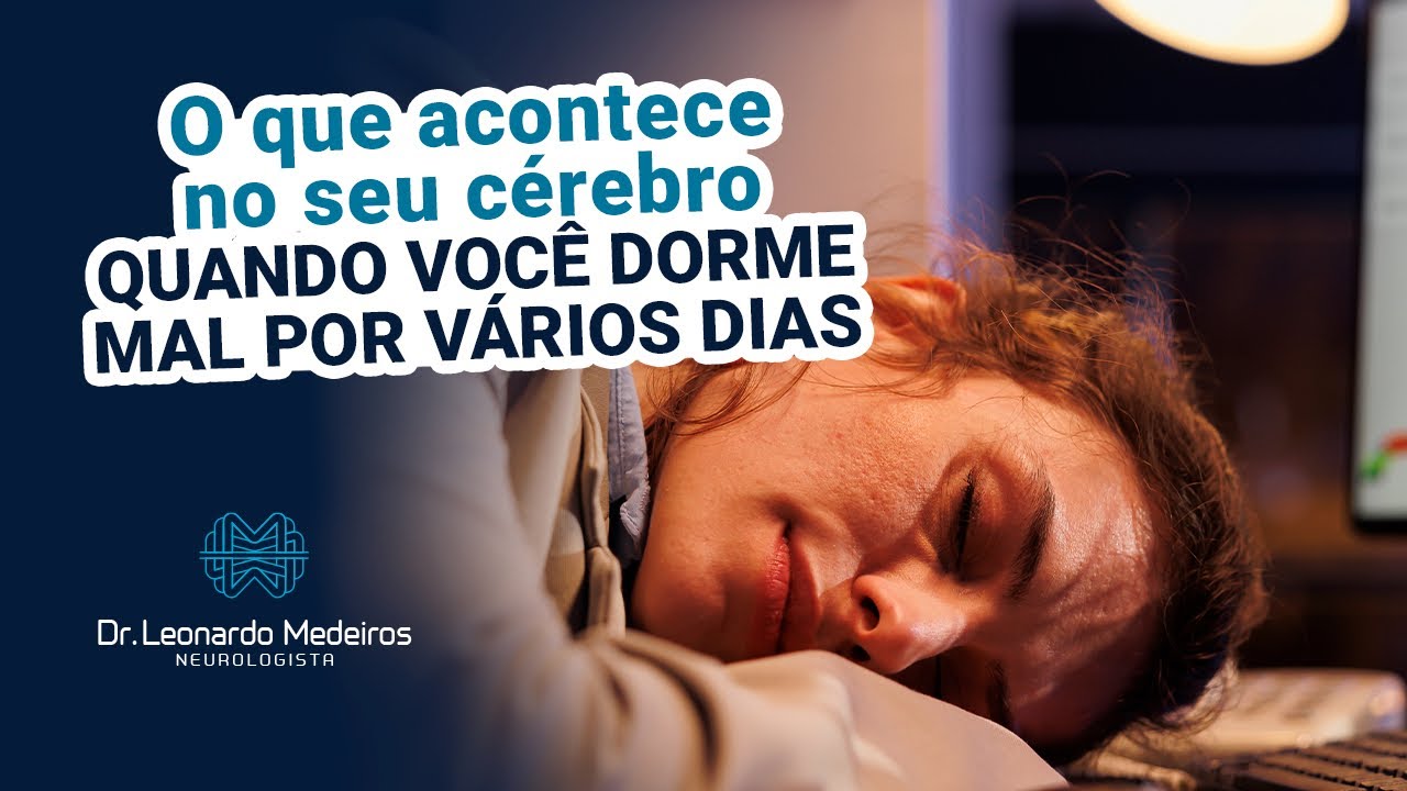 O que acontece no seu cérebro quando você dorme mal por vários dias