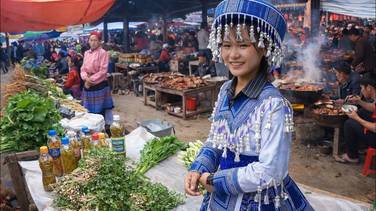 KHÁM PHÁ CHỢ MIỀN NÚI CUỐI NĂM - CÁN CẤU SIMACAI | Ẩm Thực Hấp Dẫn, Thảo Dược Quý Hiếm 