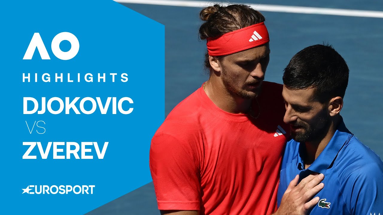 Novak Djokovic vs Alexander Zverev | Semi-Final | Australian Open 2025 Extended Highlights 🇦🇺