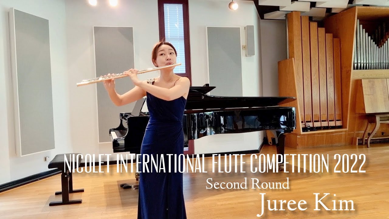 Juree Kim - 2. Round of Nicolet Guangzhou International Flute Competition 2022 | Juree's Studio
