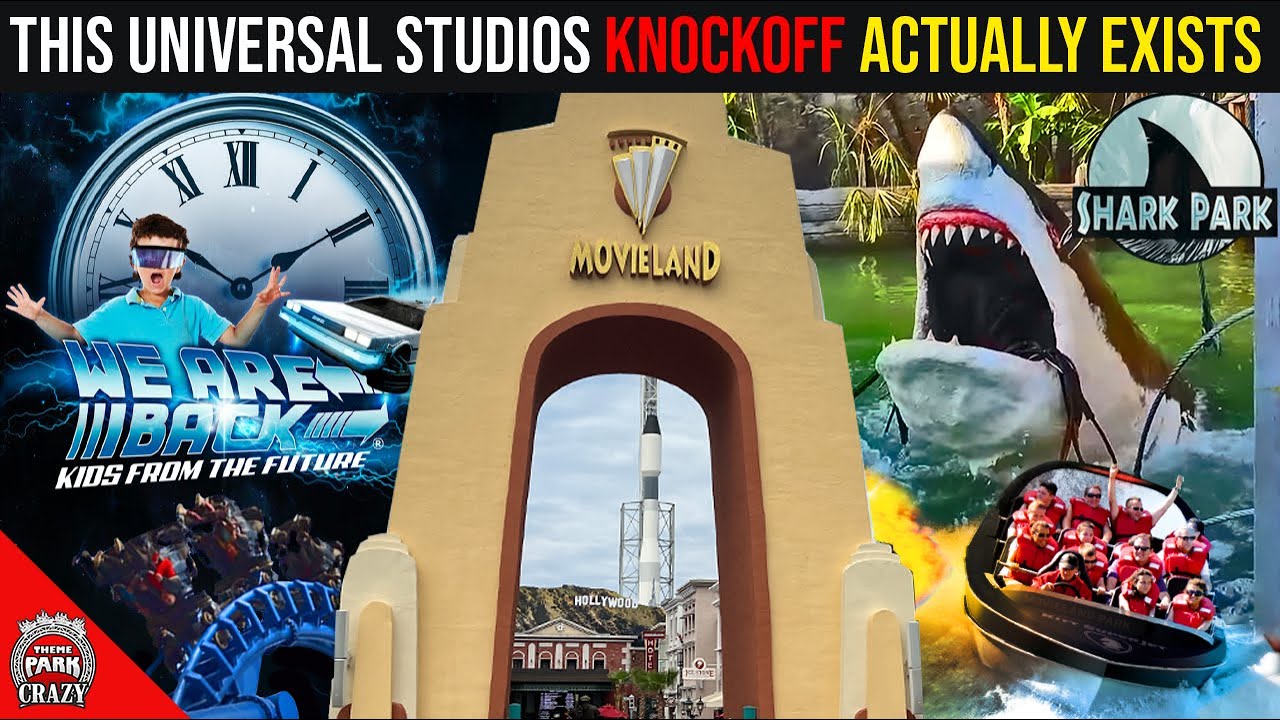 The INSANE Universal Studios KNOCKOFF You NEVER Heard of - Movieland Studios