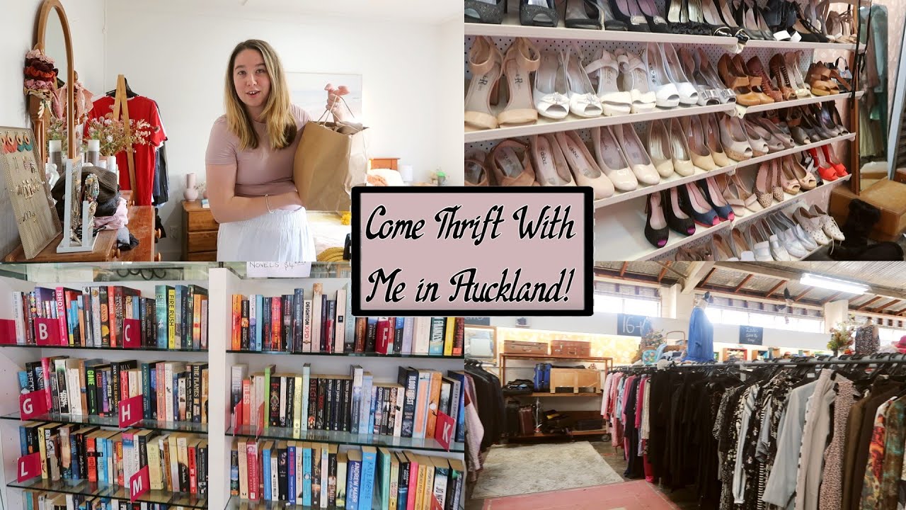 Come Thrift With Us in Auckland! Exploring Some New Opshops + Haul!