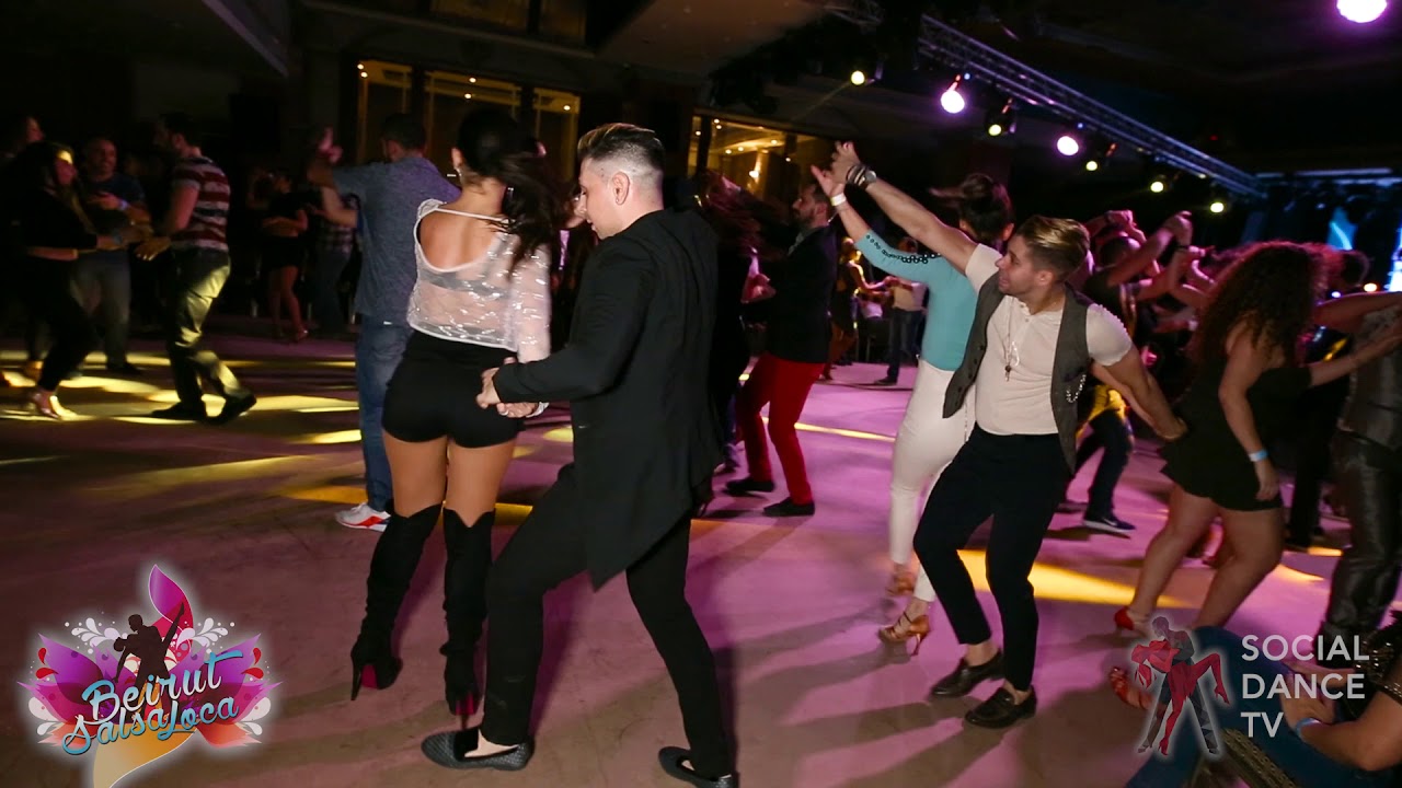 Andrea & Myrto - Salsa social dancing | Beirut Salsa Loca 2018