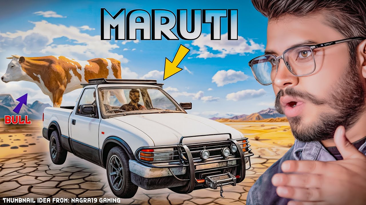 bull delivery in MARUTI 🛻 | New 🚘Car In Ranch Simulator |  EP:28 Ranch Simulator | 🤠 Spanker Farming