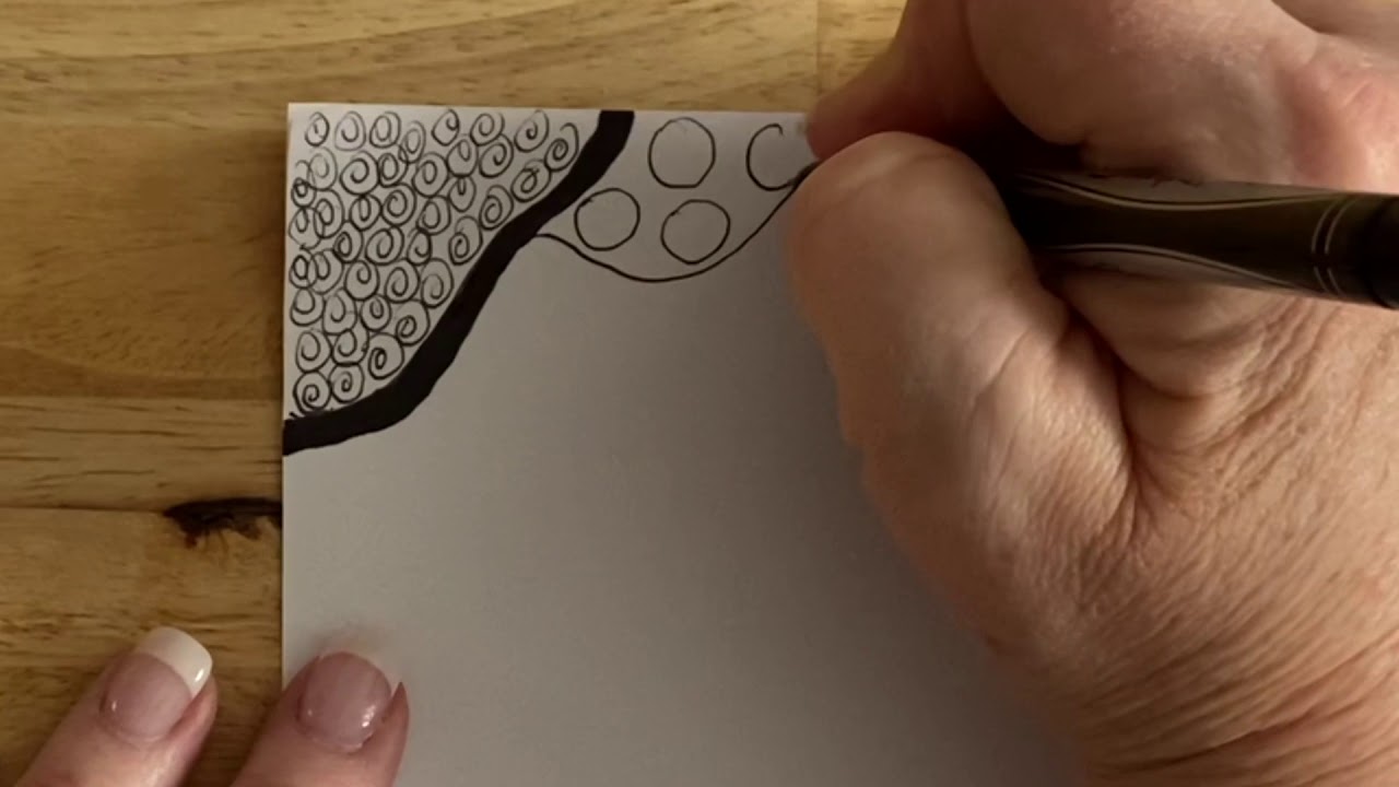Zentangles with Ms Coker
