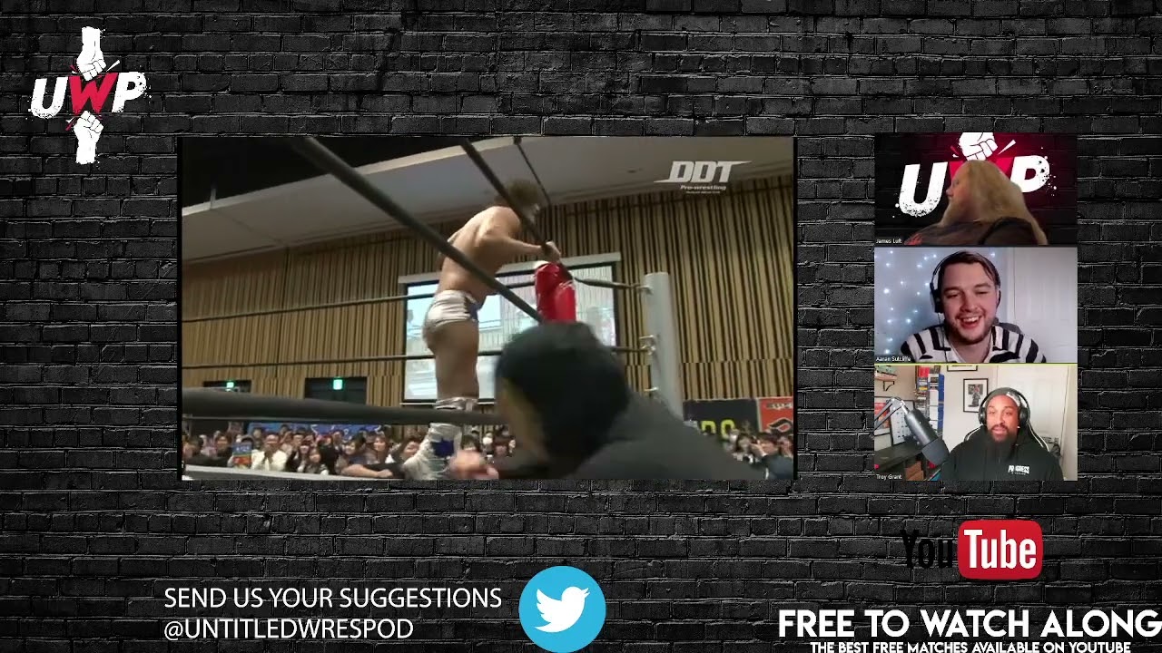 FREE TO WATCH ALONG, DDT PRO Kota Ibushi vs Yoshihiko!