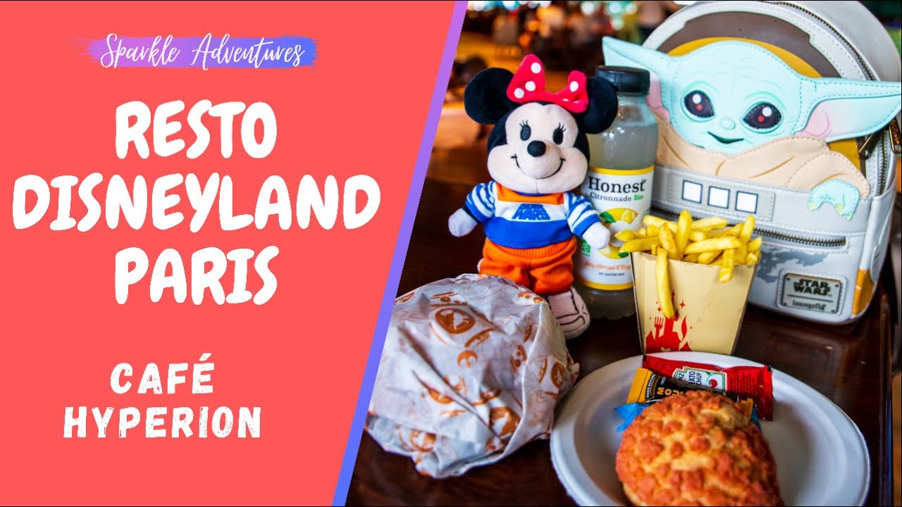 CAF&Eacute; HYPERION - DISNEYLAND PARIS FOOD TOUR 🍔