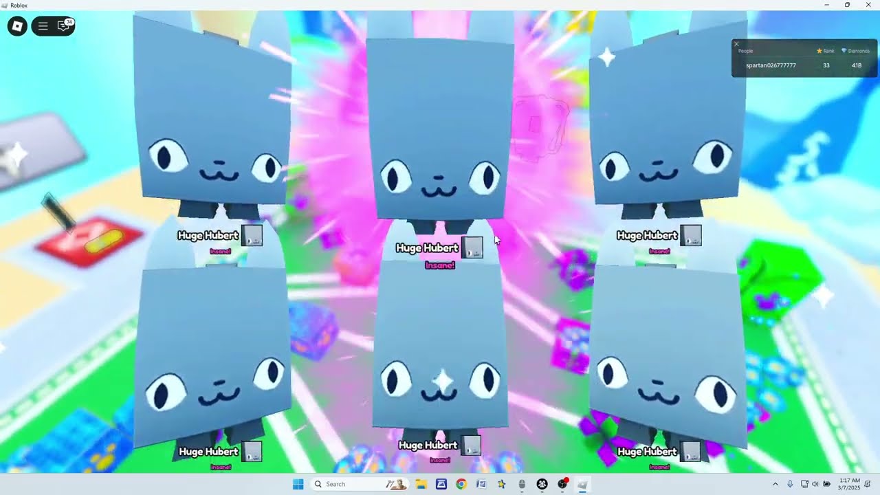Pet Sim 99-- Hatching over 400 huges !!!  15 billion worth