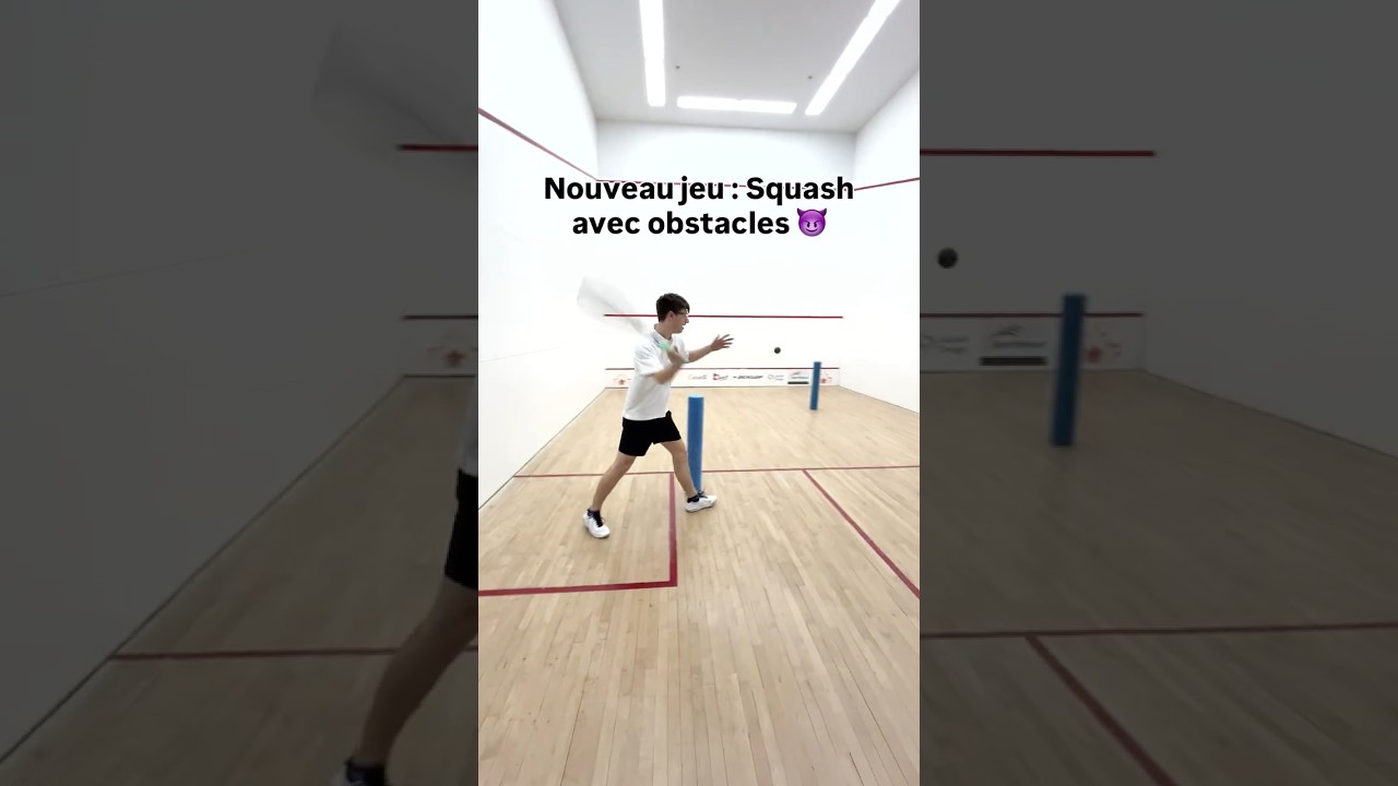 Nouveau jeu : Squash avec obstacles