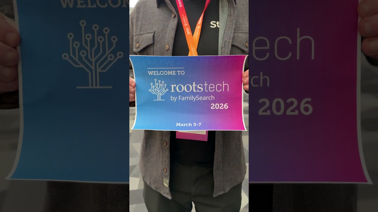 Welcome to RootsTech!