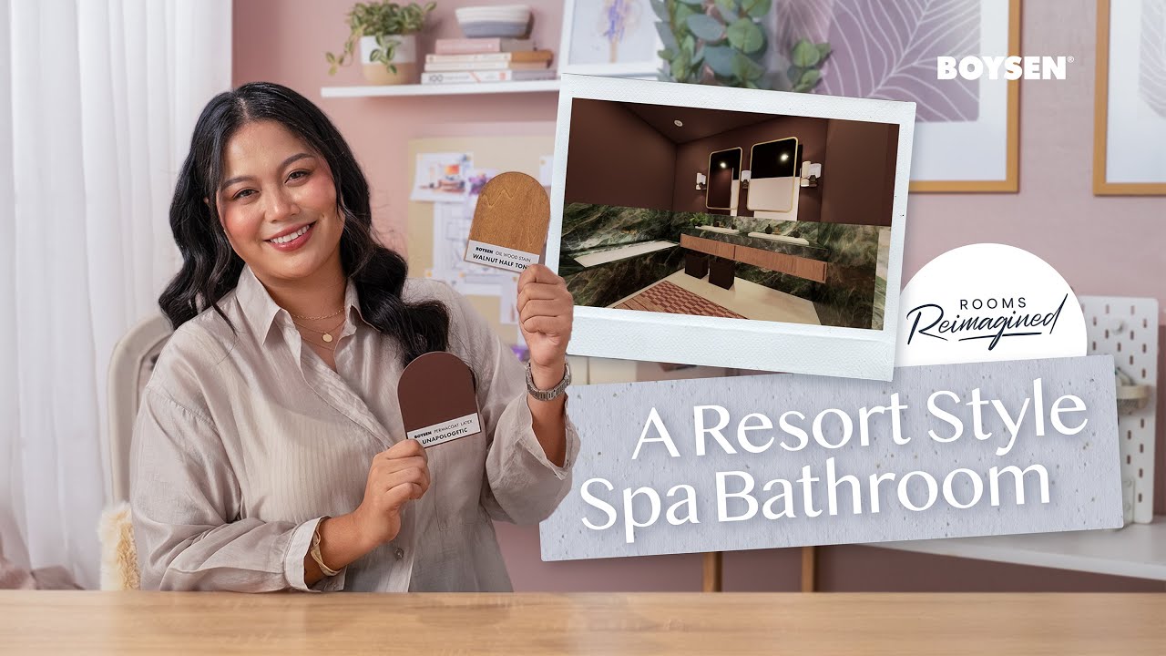 Rooms Reimagined: A Resort Style Spa Bathroom