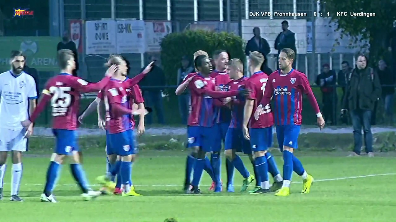 Nrh Verbandspokal 2017 18 AF DJK VFB Frohnhausen vs KFC Uerdingen 11 10 2017
