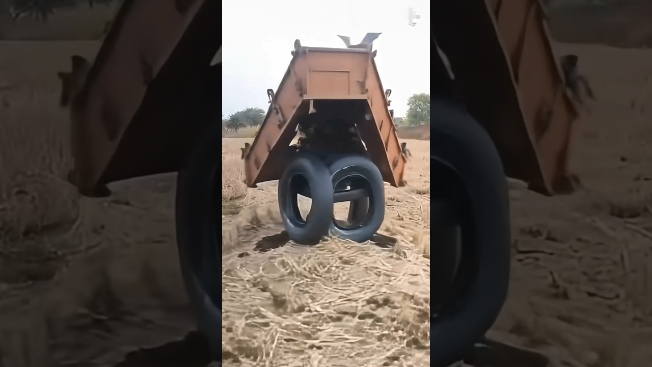 mahindra Tractor trolley #dkgcomedy #automobile #tractorvideo #ai #jcbvideo #youtubeshorts #shorts