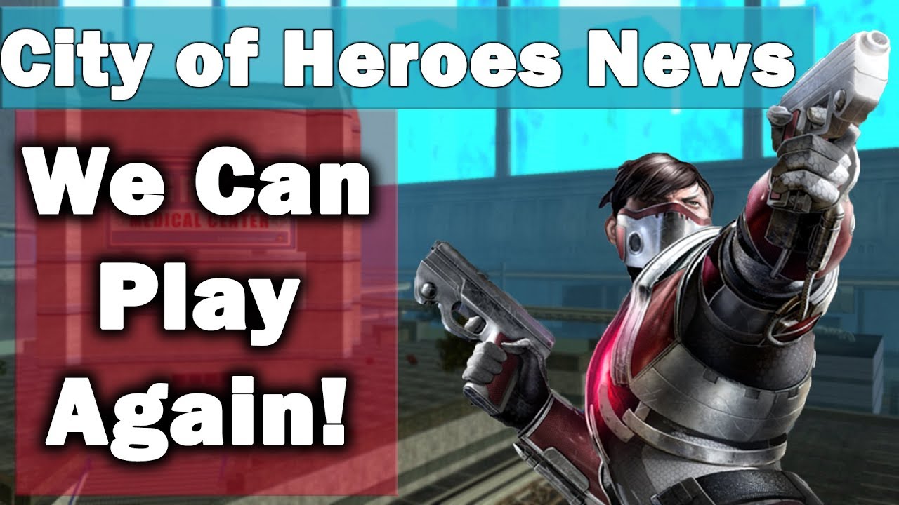 City of Heroes News #1 | Contacting NCSoft?? | You Can Play RIGHT NOW