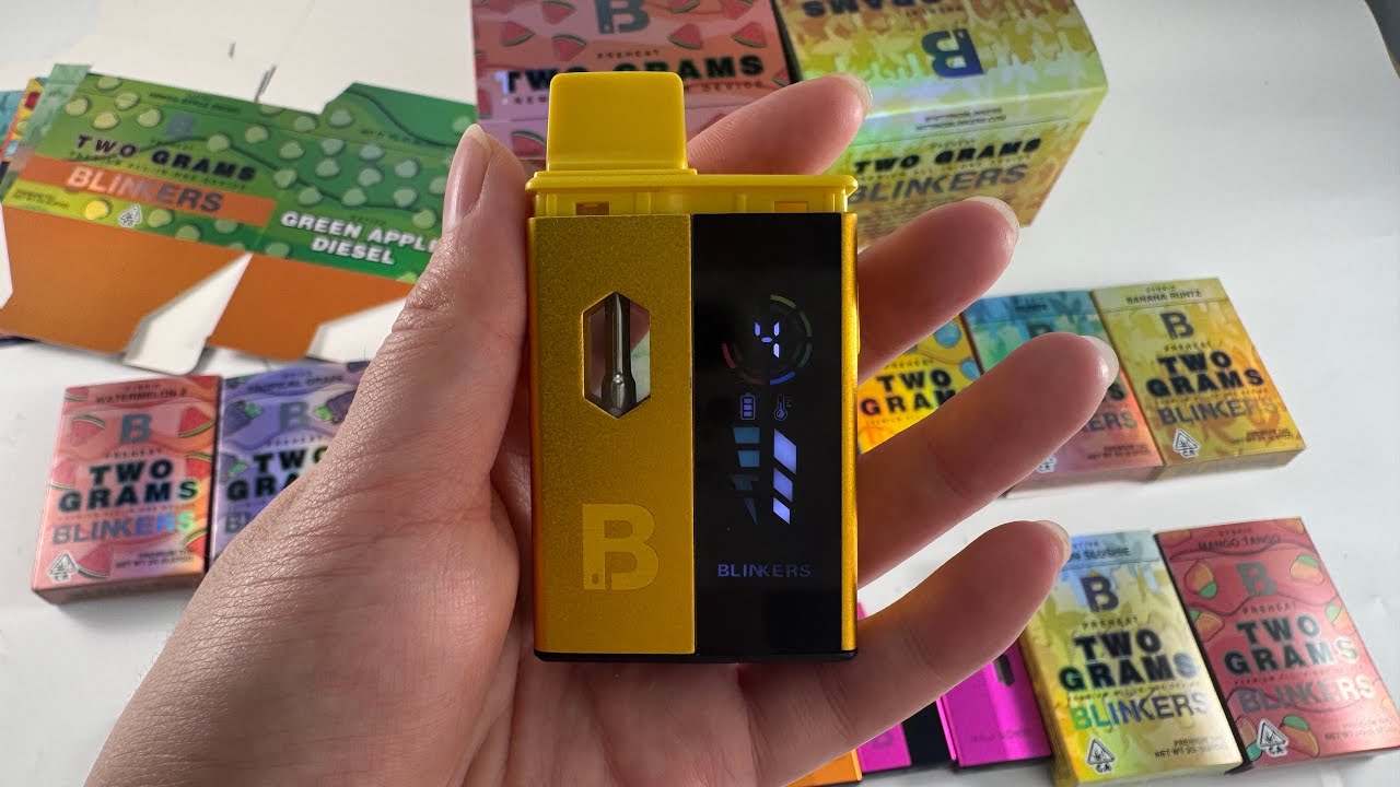 Blinkers 2g empty disposable vape
