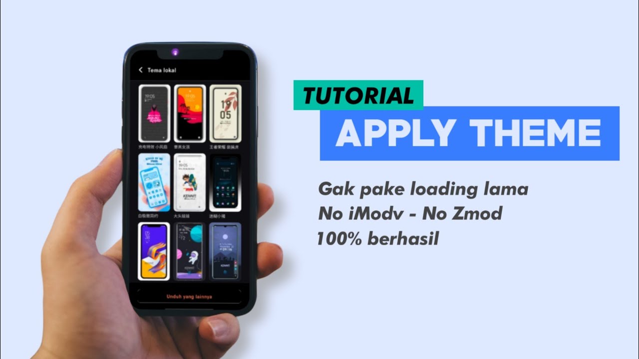 TUTORIAL Apply tema paling mudah