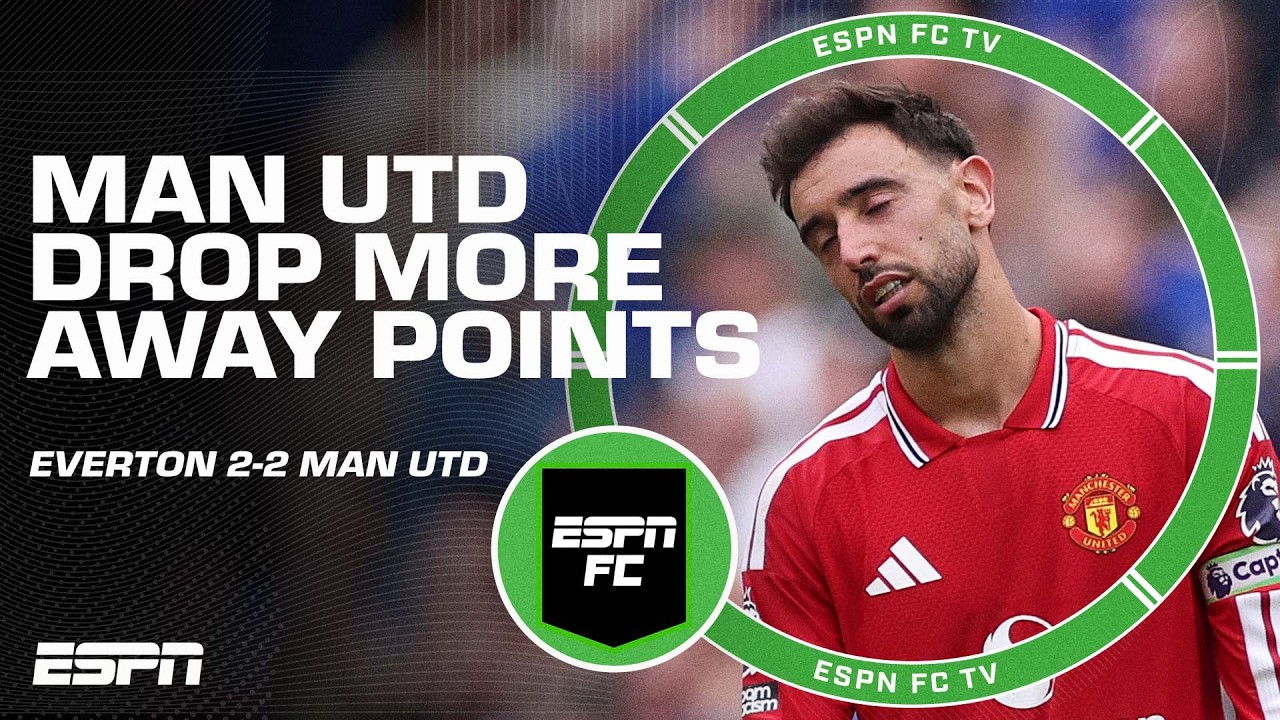 &lsquo;NOT GOOD ENOUGH!&rsquo; 😡 Manchester United&rsquo;s mentality questioned after Everton draw | ESPN FC