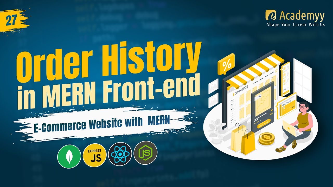 Display Order History 📦 in MERN Frontend | Fetch Orders API + React Integration 🚀