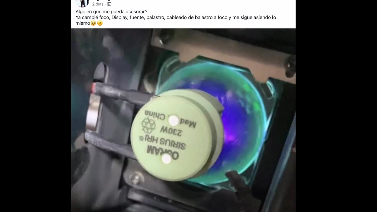 Fallos comunes al encender mi foco de beam 7r, 9r, 10r | Parte 3: Balastro y Foco En mal estado