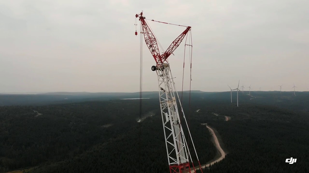 Installation CC 2800 grue Guay