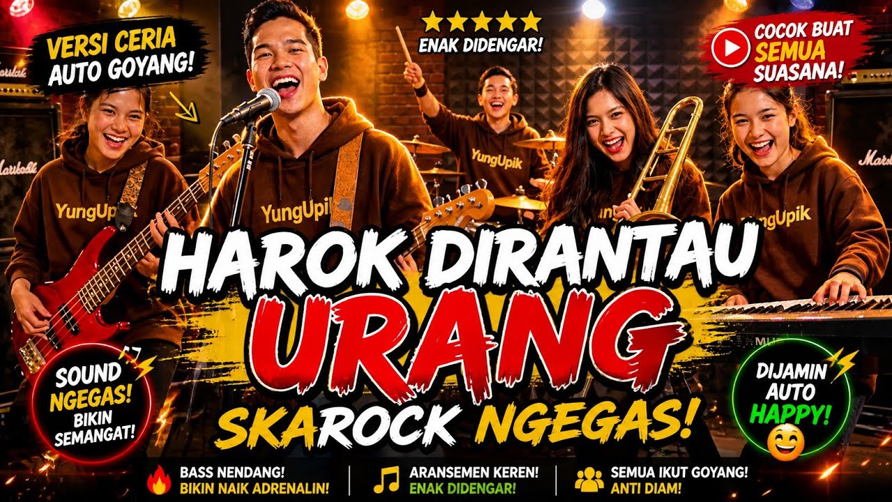 HAROK DIRANTAU URANG (Ska Rock Version) Lagu Minang Populer Cover Versi NgeGas!!