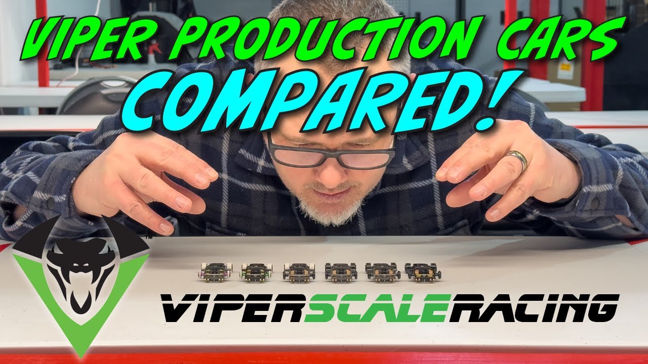 Viper HO Slot Cars Differences